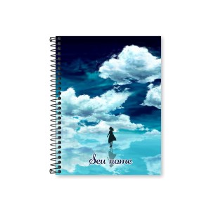 Caderno Colegial Capa dura, folhas offset 75g 177x240mm 4x4, Colorido   Contém 200 páginas (100 folhas frente e verso).