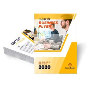 Flyers / Panfleto Cartão Offset 120g    Corte Reto 